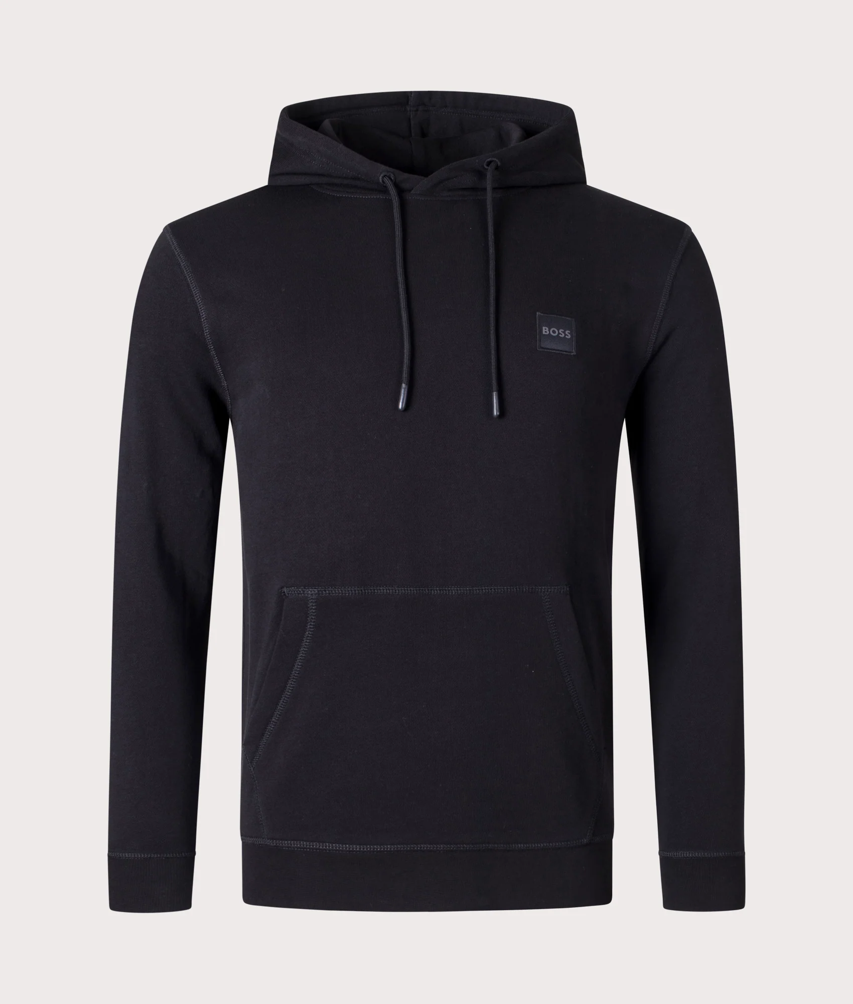 Regular Fit Wetalk Logo Patch Hoodie