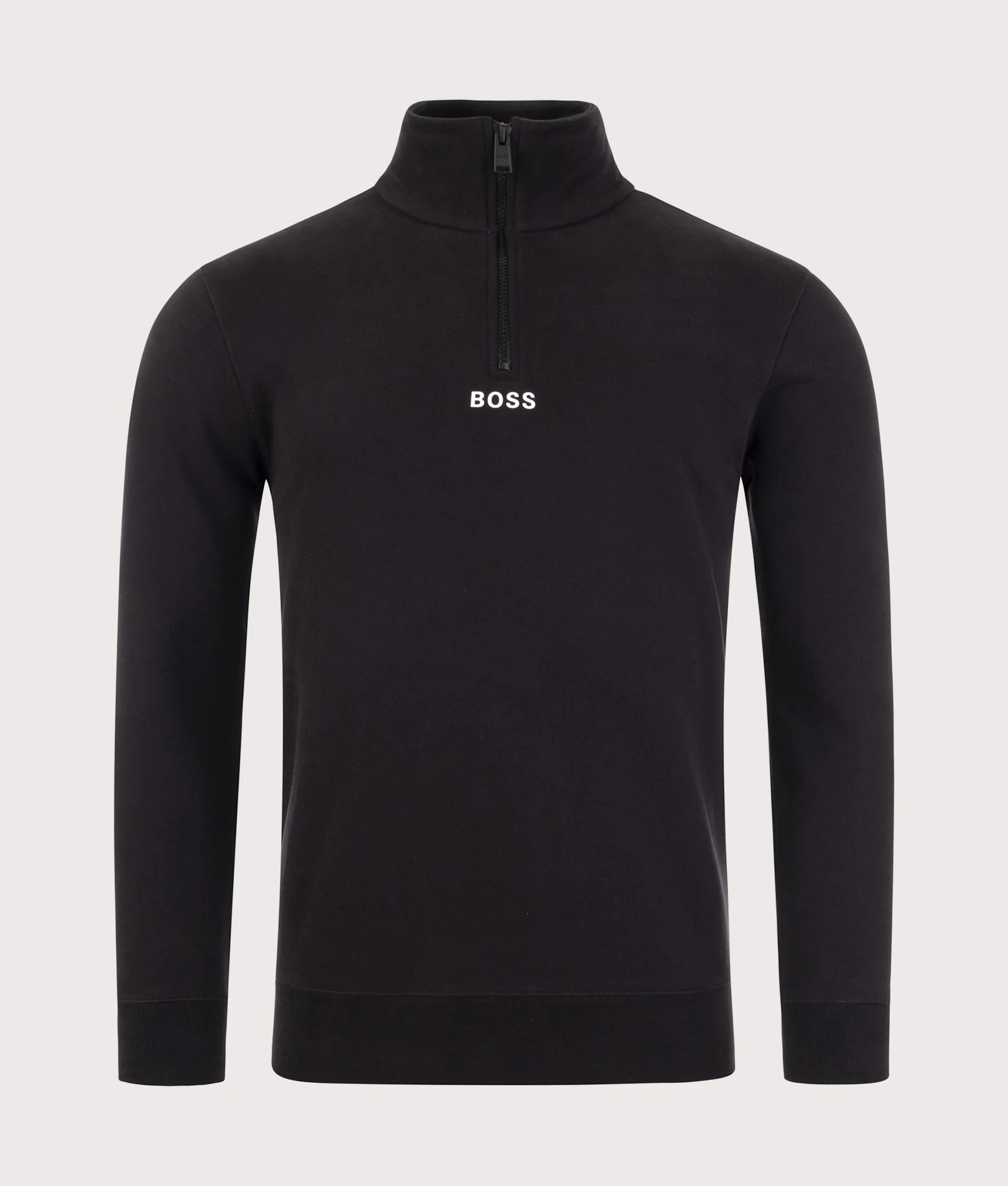 Regular Fit Zapper 1/4 Zip Sweatshirt
