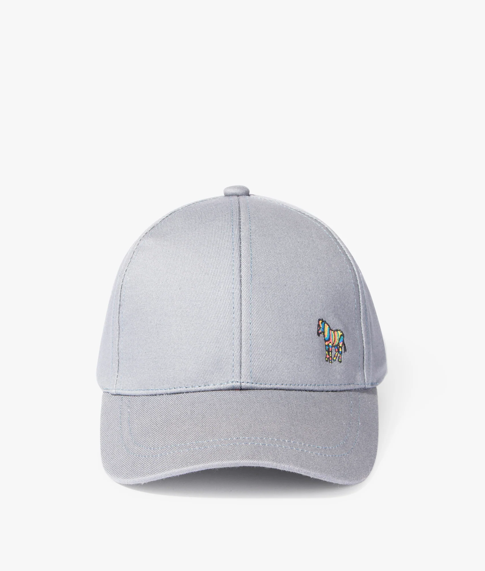 Regular Fit Zebra Logo Cotton Baseball Cap - Image 2