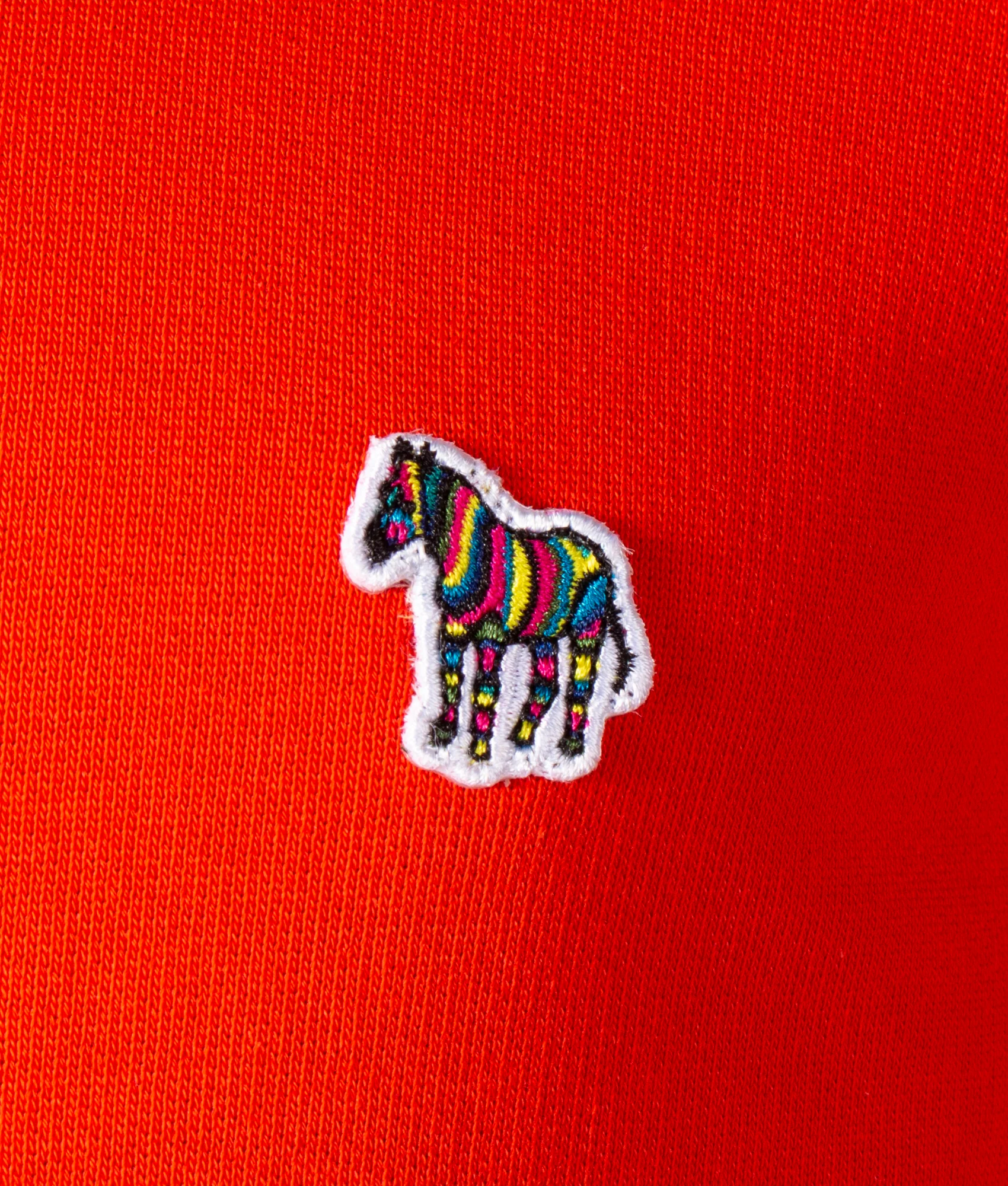 Regular Fit Zebra Logo Hoodie - Image 2