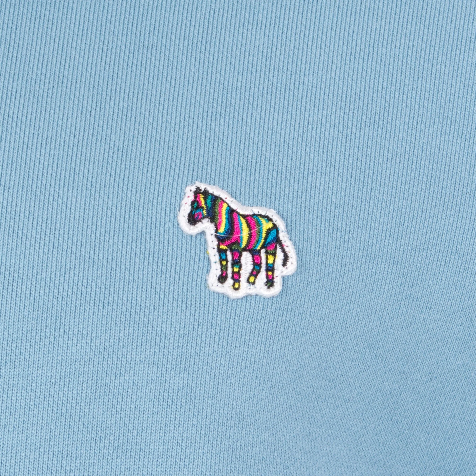 Regular Fit Zebra Logo Hoodie - Image 2