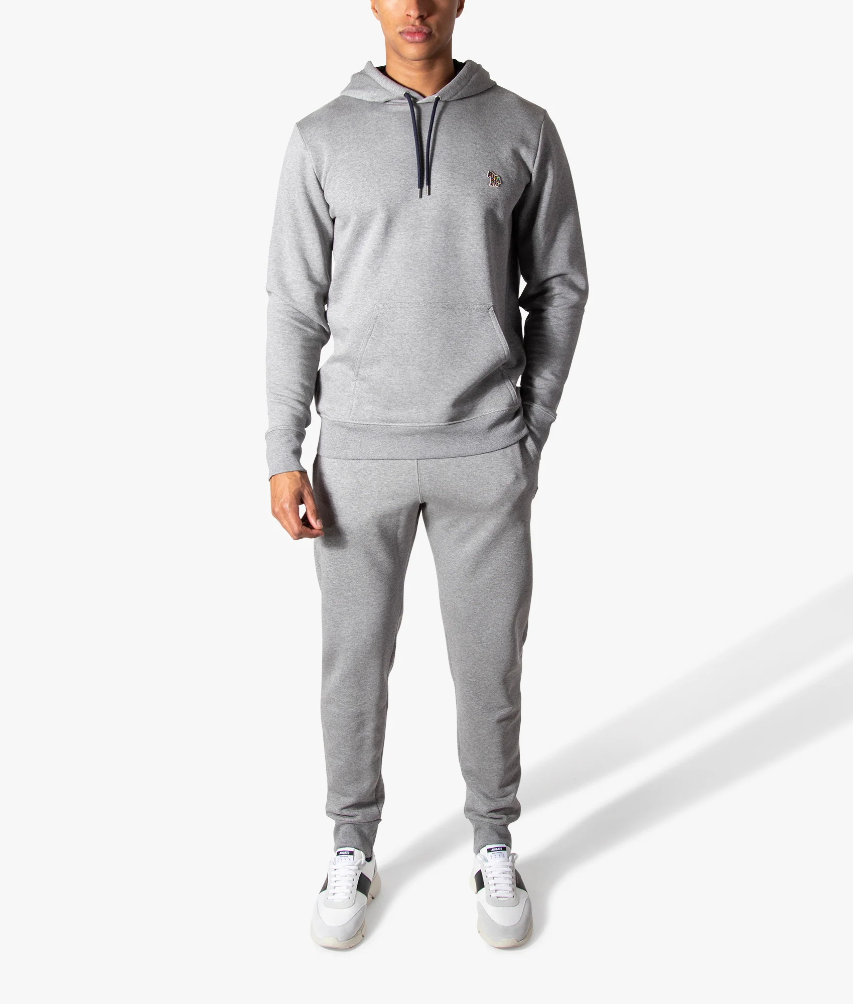 Regular Fit Zebra Logo Hoodie - Image 5