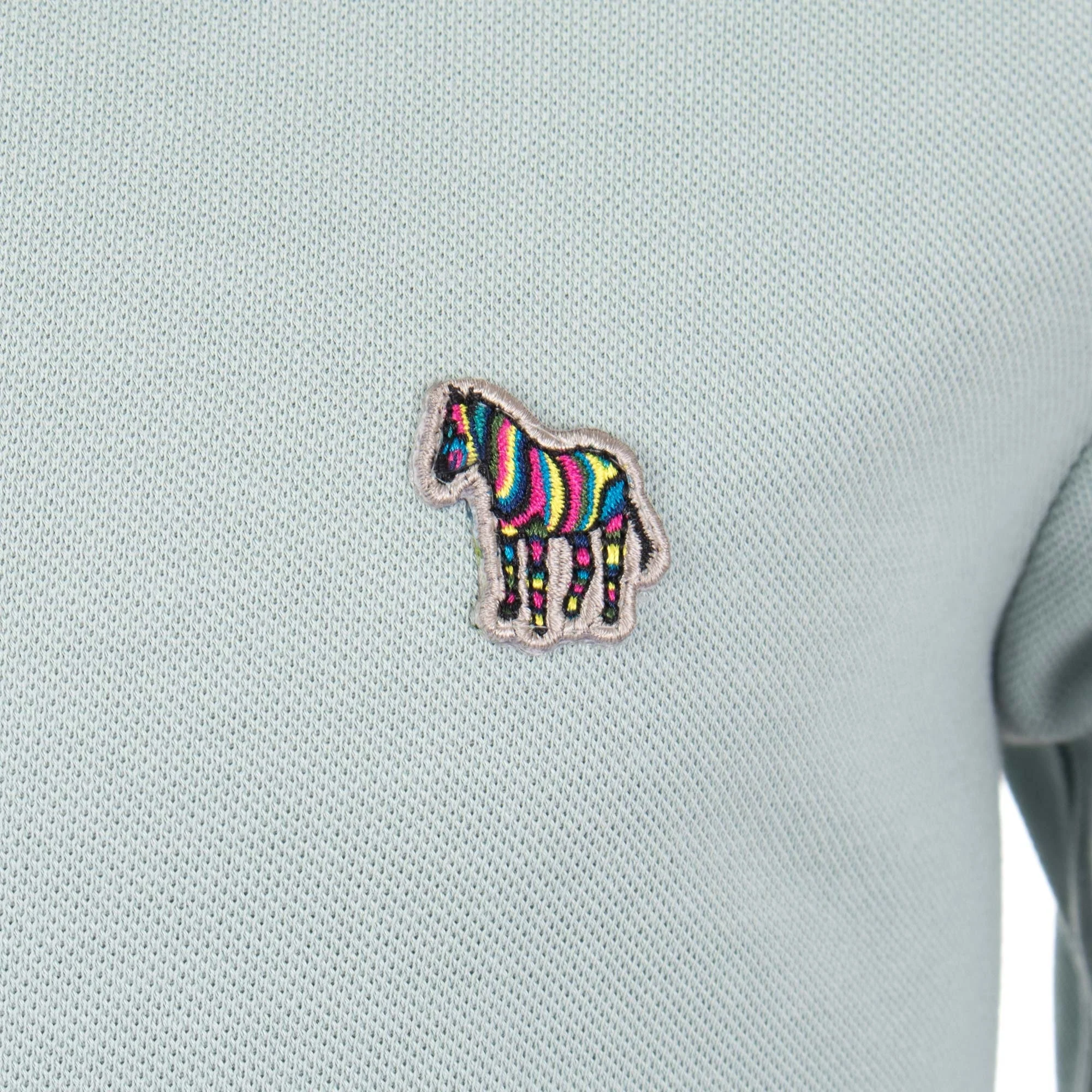 Regular Fit Zebra Logo Polo Shirt - Image 2