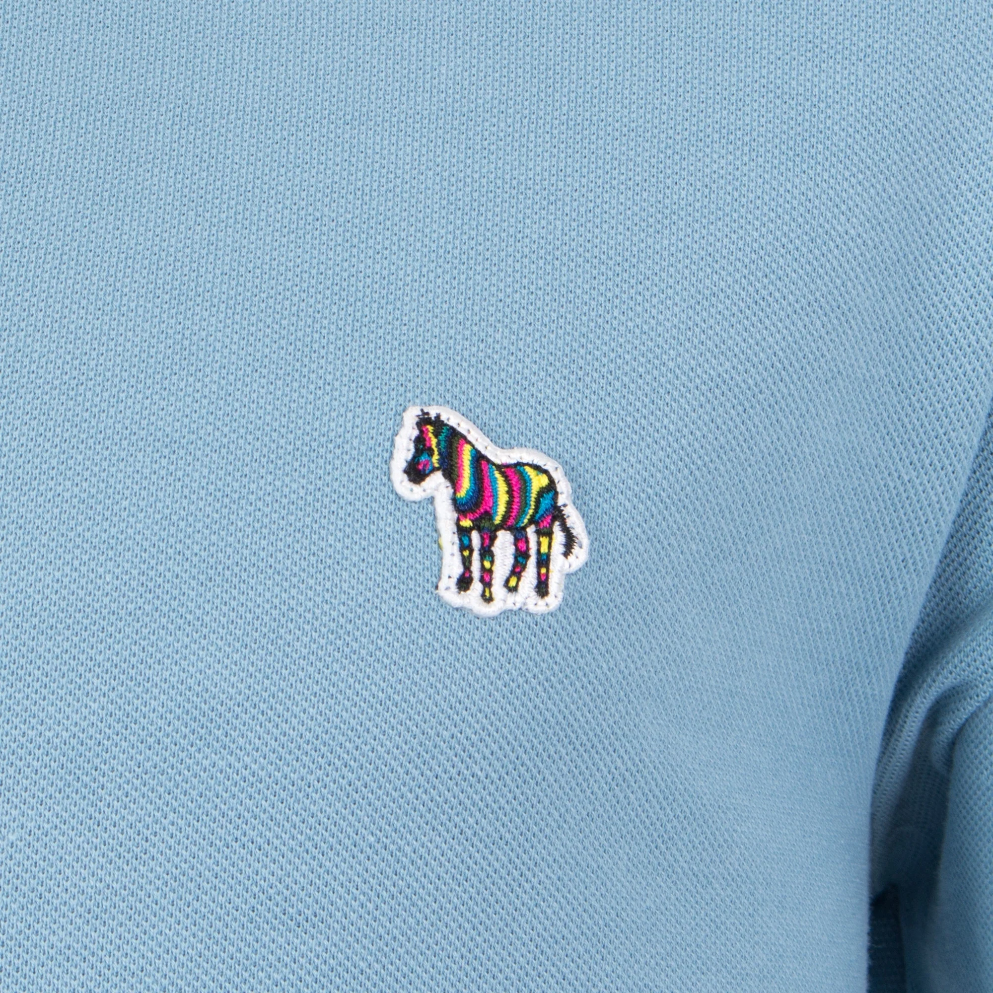 Regular Fit Zebra Logo Polo Shirt - Image 2
