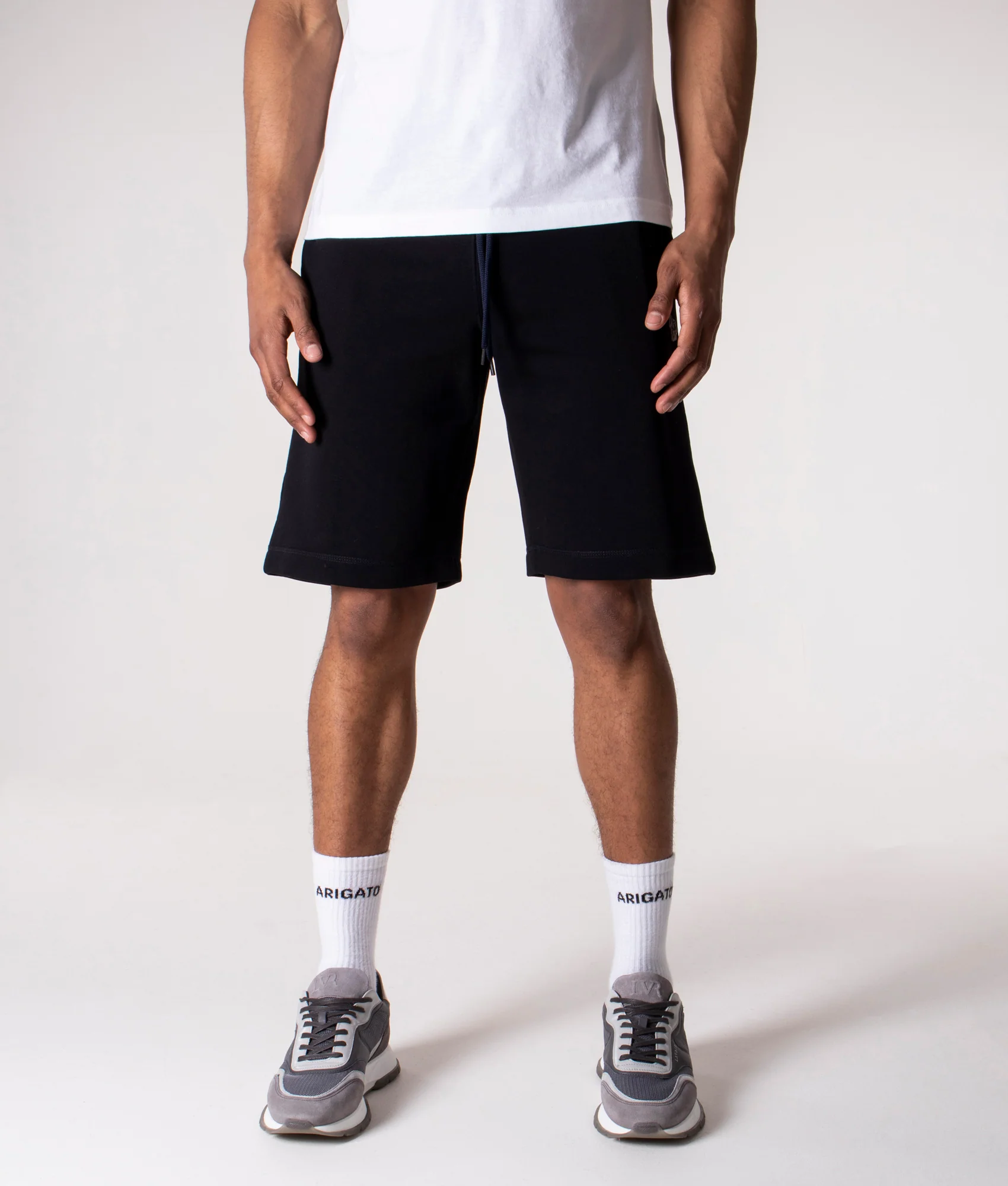 Regular Fit Zebra Logo Sweat Shorts - Image 2