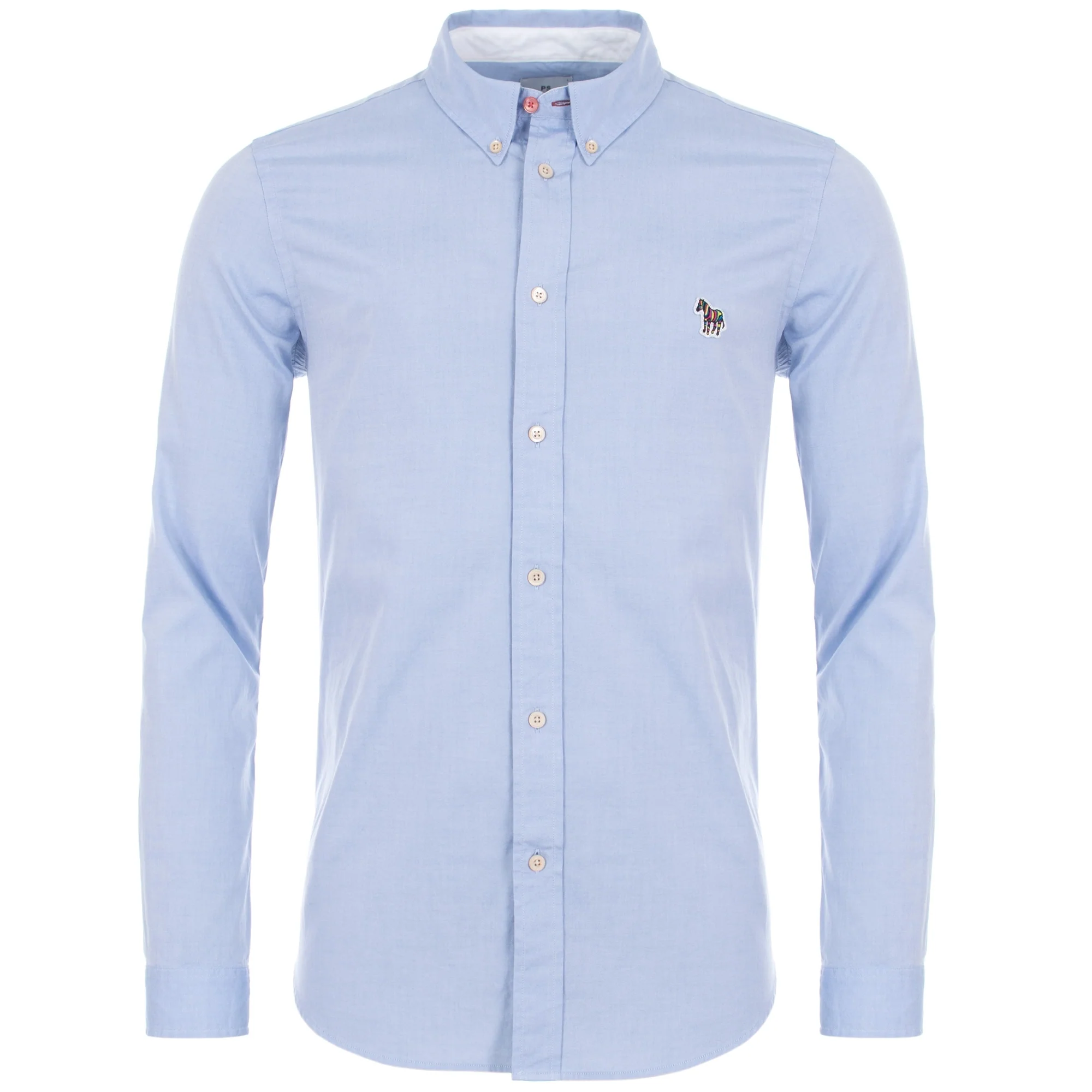 Zebra Logo Tailored Fit Oxford Shirt