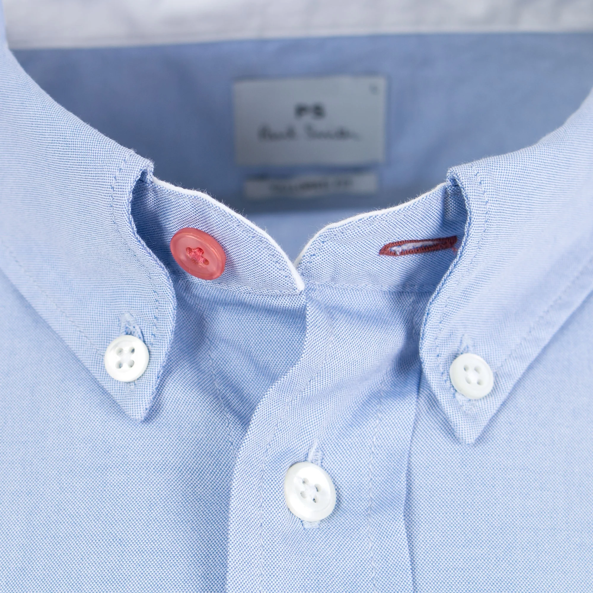 Zebra Logo Tailored Fit Oxford Shirt - Image 4