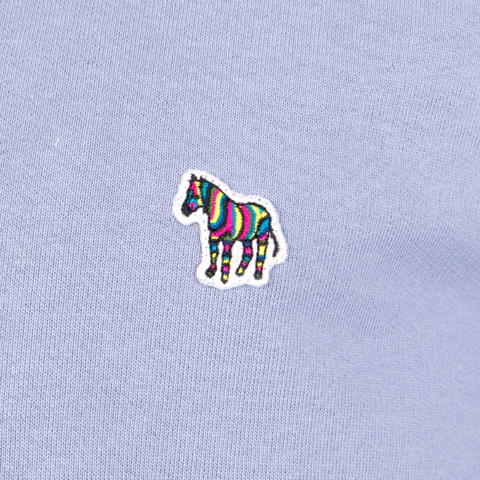 Regular Fit Zebra Logo Zip Through Hoodie - Image 2