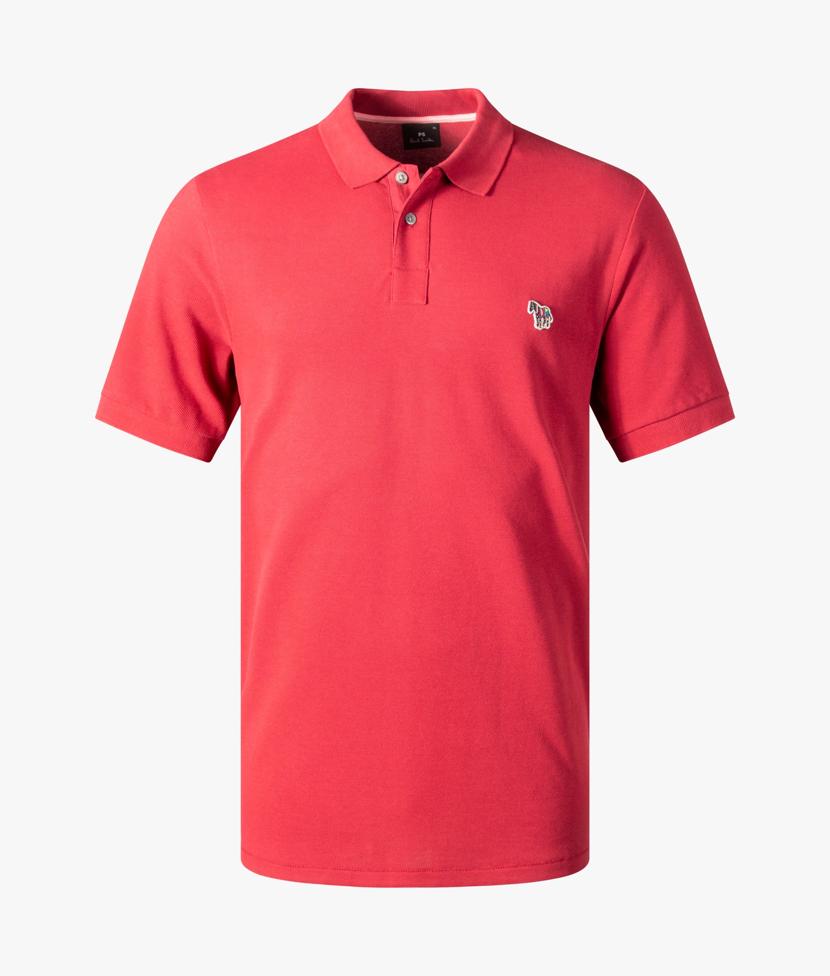 Regular Fit Zebra Short Sleeve Polo Shirt