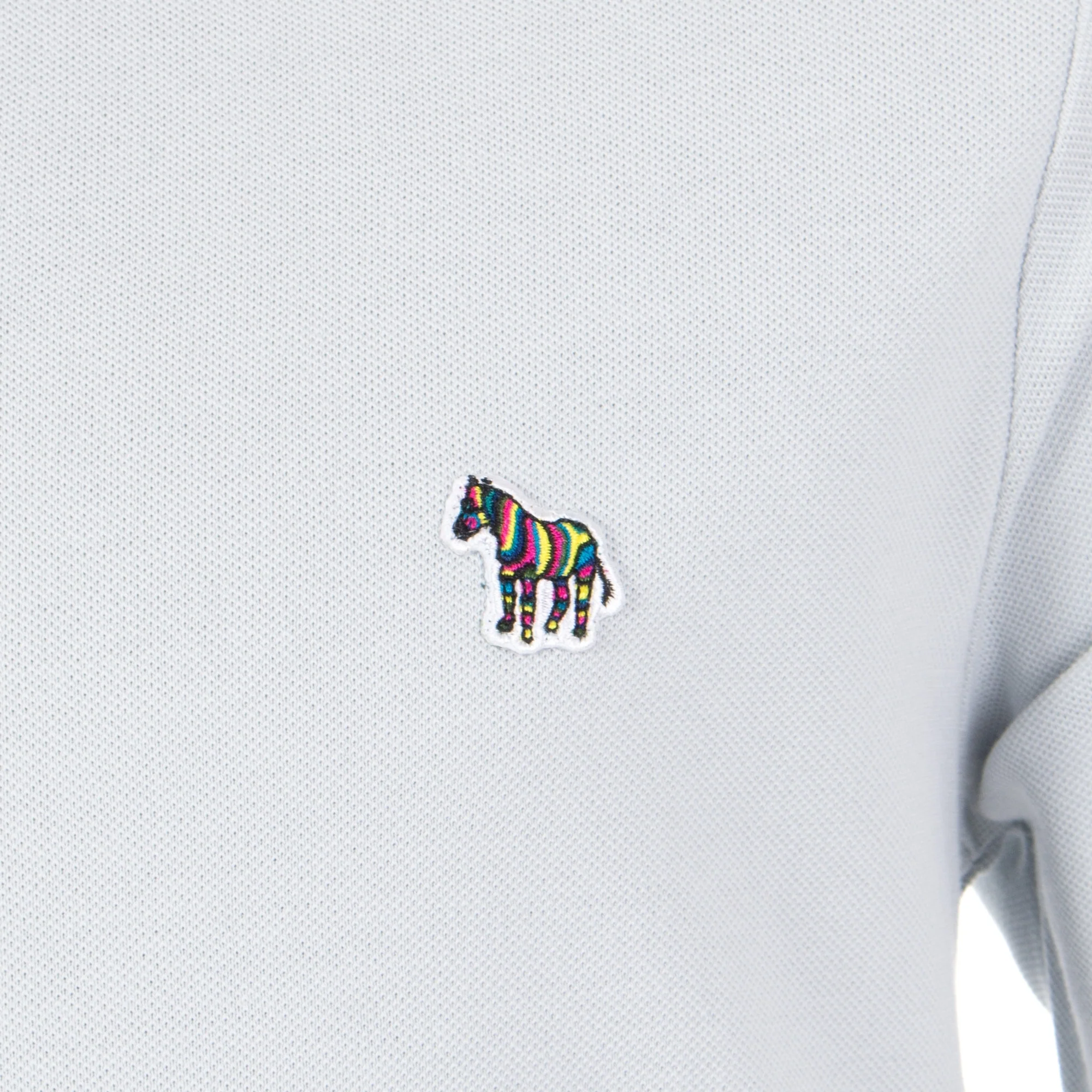 Regular Fit Zebra Short Sleeve Polo Shirt - Image 2